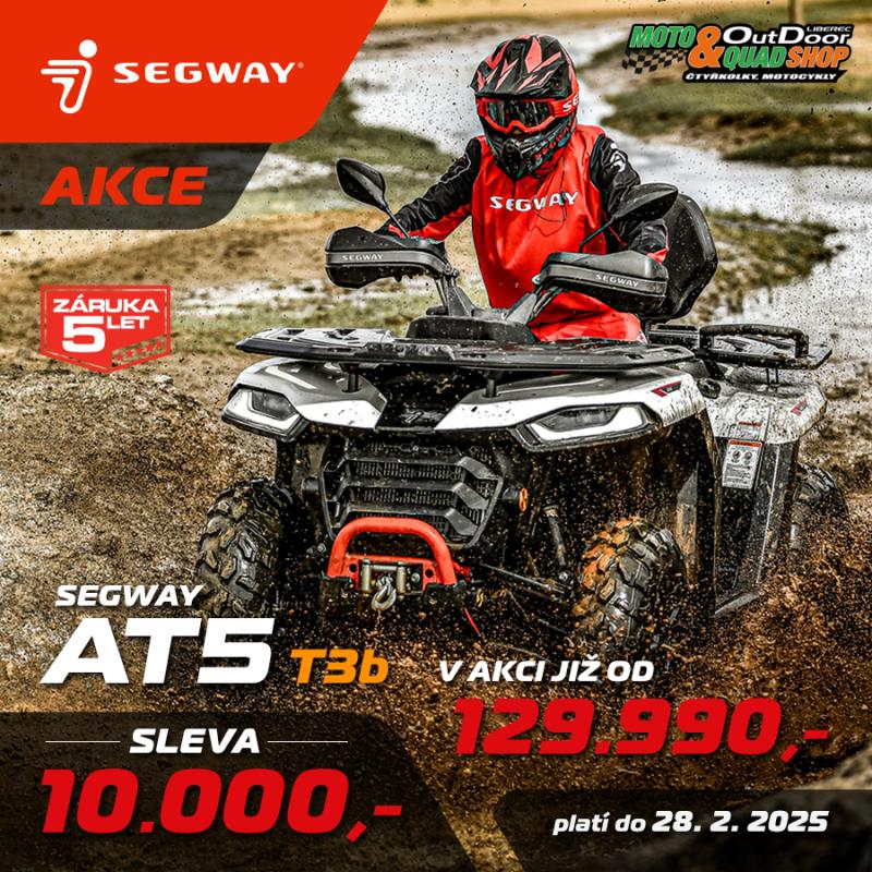 SLEVA 10.000,- Kč na stroje SEGWAY AT5 !