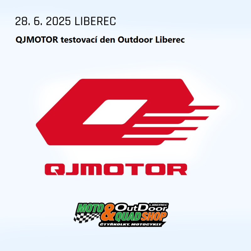 QJ MOTOR  TESTOVACÍ DEN V OUTDOOR LIBEREC