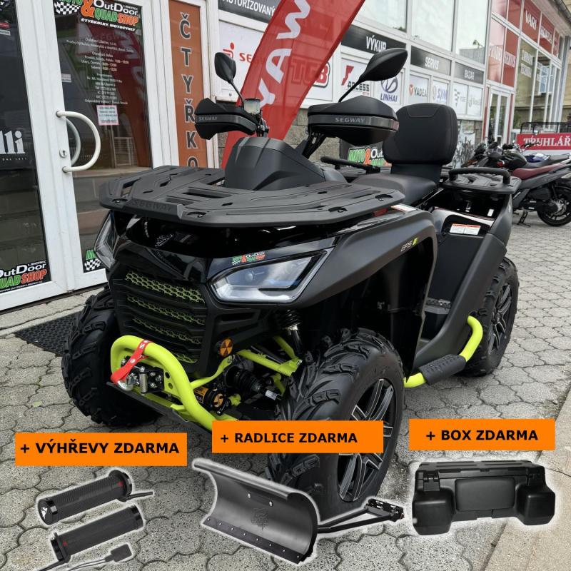 Balík zimního příslušenství v hodnotě 20.000,- Kč ZDARMA  ke čtyřkolkám Segway!