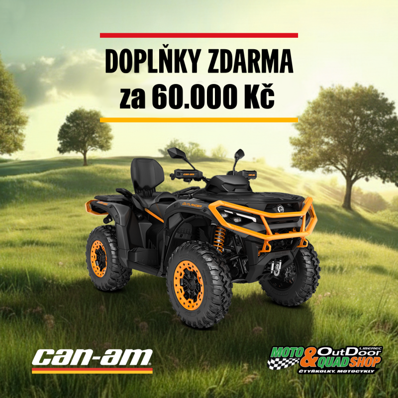 AKCE PODZIM CAN-AM: Doplňky ZDARMA v hodnotě 60.000 Kč