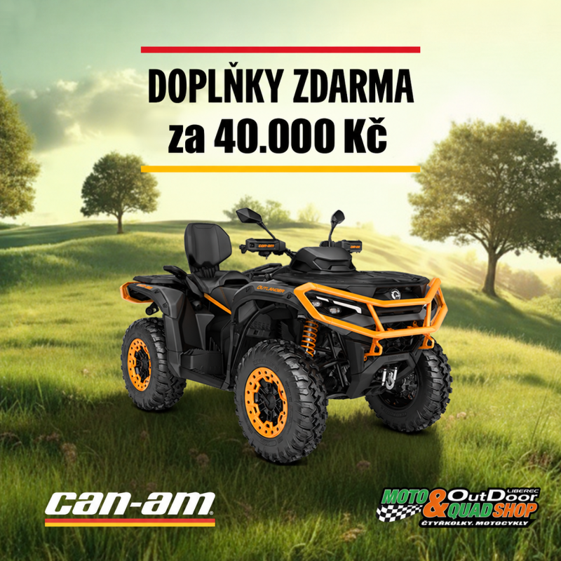 AKCE ŘÍJEN CAN-AM: Doplňky ZDARMA v hodnotě 40.000,- Kč