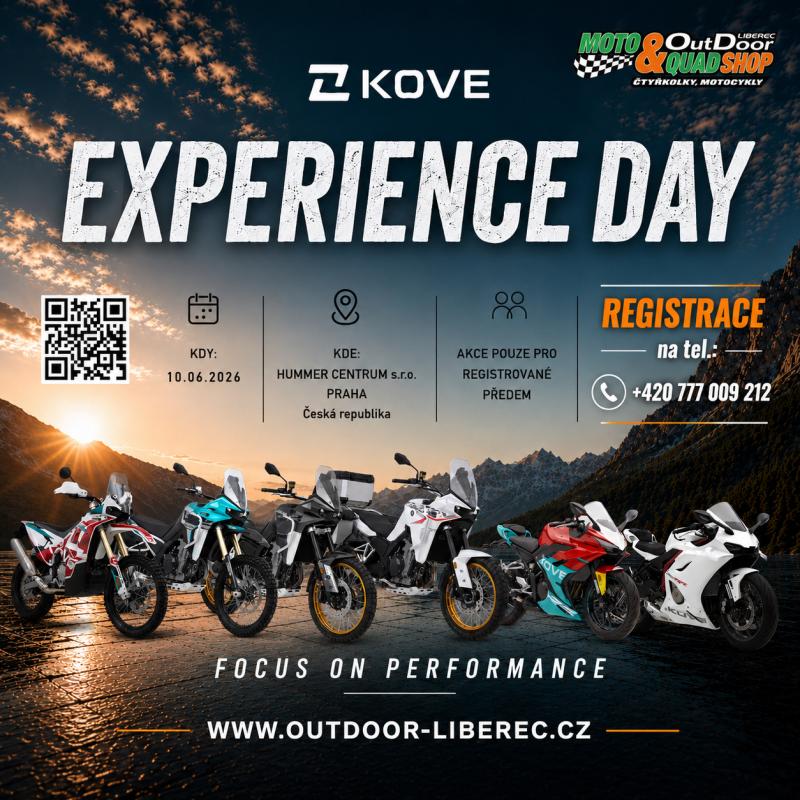 KOVE EXPERIENCE DAY 2026 - již ve středu 10.6.2026 !
