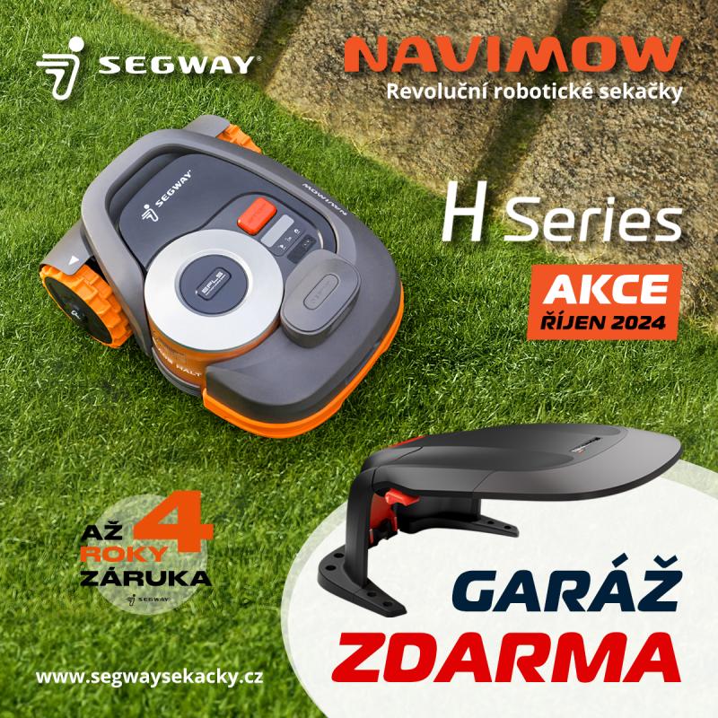 Robotické sekačky Segway Navimow